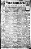 Western Evening Herald Monday 01 November 1909 Page 1