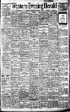Western Evening Herald Wednesday 17 November 1909 Page 1