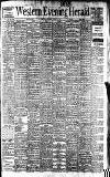 Western Evening Herald Saturday 12 March 1910 Page 1
