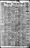 Western Evening Herald Monday 29 August 1910 Page 1