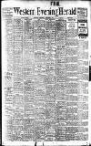 Western Evening Herald Wednesday 07 September 1910 Page 1