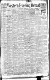 Western Evening Herald Monday 20 February 1911 Page 1