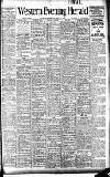 Western Evening Herald Wednesday 22 March 1911 Page 1