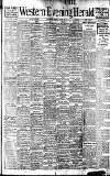 Western Evening Herald Monday 08 January 1912 Page 1