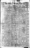 Western Evening Herald Monday 04 March 1912 Page 1