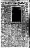 Western Evening Herald Monday 27 January 1913 Page 1