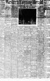 Western Evening Herald Wednesday 01 October 1913 Page 1