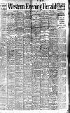Western Evening Herald Monday 13 October 1913 Page 1
