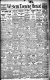 Western Evening Herald Wednesday 28 November 1917 Page 1