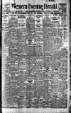 Western Evening Herald Wednesday 10 September 1919 Page 1