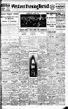 Western Evening Herald Monday 08 January 1923 Page 1