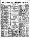 Crewe Chronicle Saturday 03 March 1888 Page 1