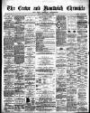 Crewe Chronicle Saturday 13 October 1888 Page 1