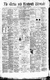 Crewe Chronicle Saturday 28 December 1889 Page 1