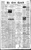 Crewe Chronicle Saturday 25 January 1908 Page 1