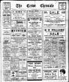 Crewe Chronicle Saturday 14 January 1939 Page 1