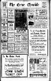 Crewe Chronicle Saturday 07 December 1940 Page 1
