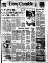 Crewe Chronicle Thursday 21 November 1974 Page 1