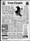 Crewe Chronicle Thursday 27 February 1975 Page 1