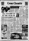 Crewe Chronicle Thursday 05 January 1978 Page 1