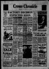 Crewe Chronicle Thursday 02 August 1979 Page 1