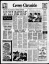 Crewe Chronicle Thursday 04 March 1982 Page 1