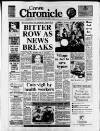 Crewe Chronicle Wednesday 27 January 1988 Page 1