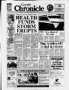 Crewe Chronicle Wednesday 17 February 1988 Page 1