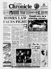 Crewe Chronicle Wednesday 12 October 1988 Page 1