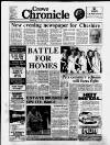 Crewe Chronicle Wednesday 01 February 1989 Page 1