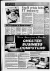 Crewe Chronicle Wednesday 29 March 1989 Page 74