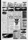 Crewe Chronicle Wednesday 06 November 1991 Page 20