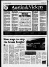Crewe Chronicle Wednesday 06 November 1991 Page 34