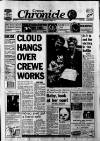 Crewe Chronicle Wednesday 09 June 1993 Page 1