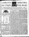 Royal Gazette of Jamaica Saturday 25 September 1779 Page 1