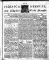Royal Gazette of Jamaica Saturday 30 October 1779 Page 1