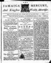 Royal Gazette of Jamaica Saturday 11 December 1779 Page 1