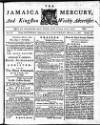 Royal Gazette of Jamaica Saturday 04 March 1780 Page 1