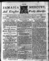 Royal Gazette of Jamaica Saturday 11 March 1780 Page 1