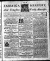 Royal Gazette of Jamaica Saturday 25 March 1780 Page 1