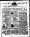 Royal Gazette of Jamaica Saturday 13 May 1780 Page 1