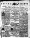 Royal Gazette of Jamaica Saturday 04 November 1780 Page 1