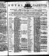 Royal Gazette of Jamaica Saturday 23 December 1780 Page 1