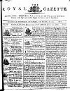 Royal Gazette of Jamaica Saturday 20 January 1781 Page 1