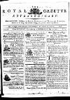 Royal Gazette of Jamaica Saturday 03 March 1781 Page 1