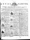 Royal Gazette of Jamaica Saturday 10 March 1781 Page 1