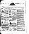 Royal Gazette of Jamaica Saturday 28 July 1781 Page 1