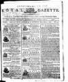 Royal Gazette of Jamaica Saturday 22 September 1781 Page 1