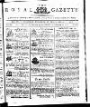 Royal Gazette of Jamaica Saturday 22 December 1781 Page 1