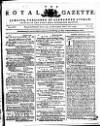 Royal Gazette of Jamaica Saturday 27 April 1793 Page 1